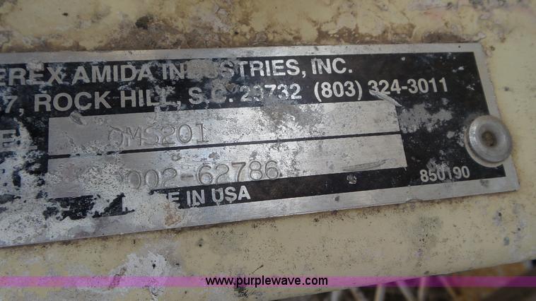 image for item L2145 Terex OMS201 curing trailer