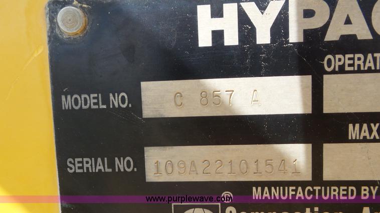 image for item L2148 2001 Hypac C857A single drum roller