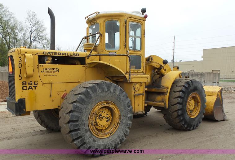 image for item L5701 1965 Caterpillar 966B wheel loader