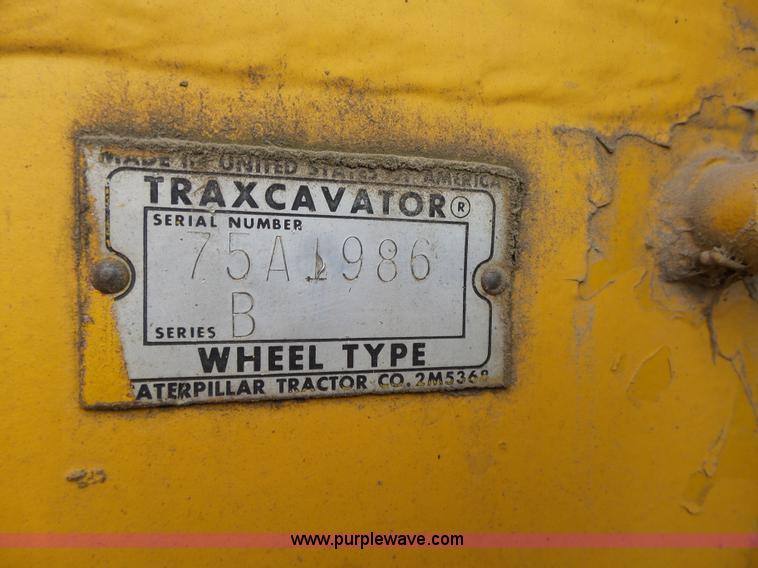 image for item L5701 1965 Caterpillar 966B wheel loader