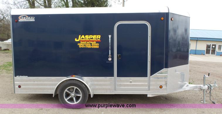 image for item L5706 2014 Legend 615DVNSA35 enclosed cargo trailer