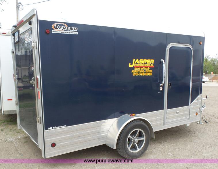 image for item L5706 2014 Legend 615DVNSA35 enclosed cargo trailer
