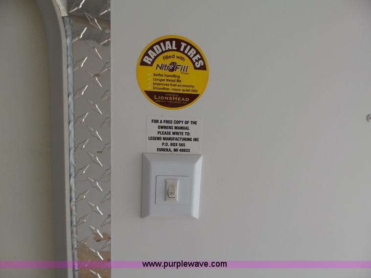 image for item L5706 2014 Legend 615DVNSA35 enclosed cargo trailer