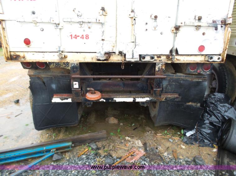 image for item L5772 1969 Shop built dry van trailer