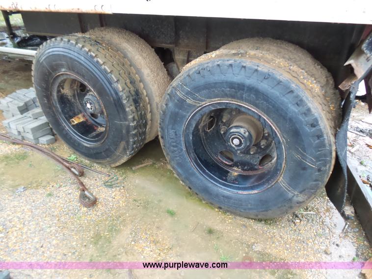 image for item L5772 1969 Shop built dry van trailer