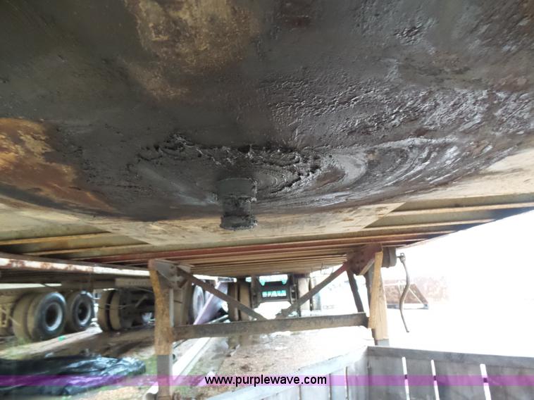 image for item L5772 1969 Shop built dry van trailer