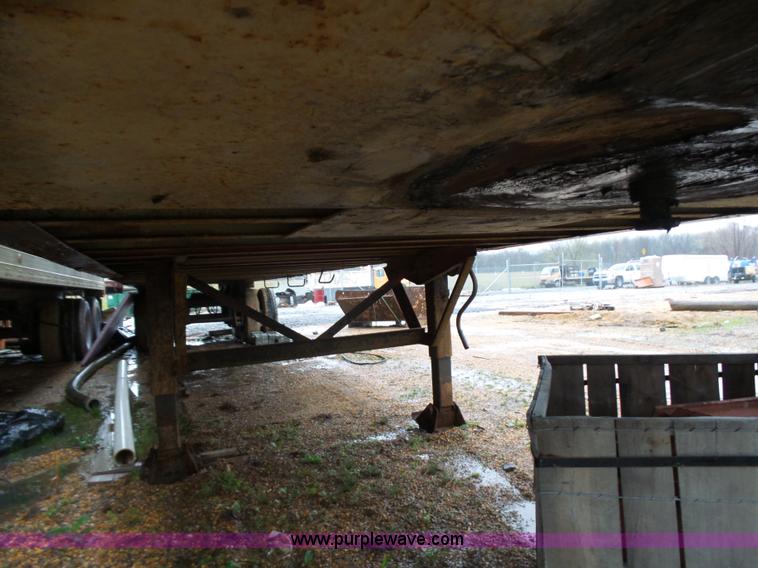 image for item L5772 1969 Shop built dry van trailer