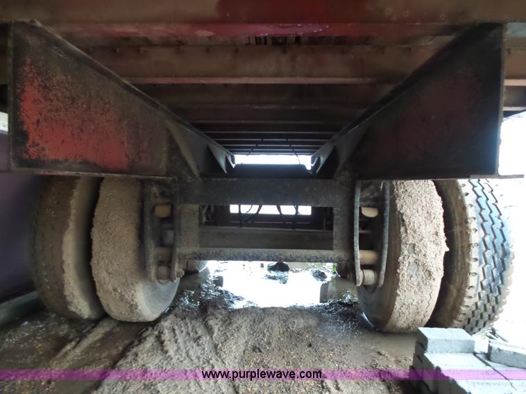 image for item L5772 1969 Shop built dry van trailer