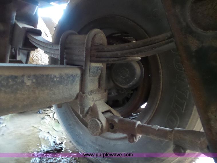 image for item L5772 1969 Shop built dry van trailer