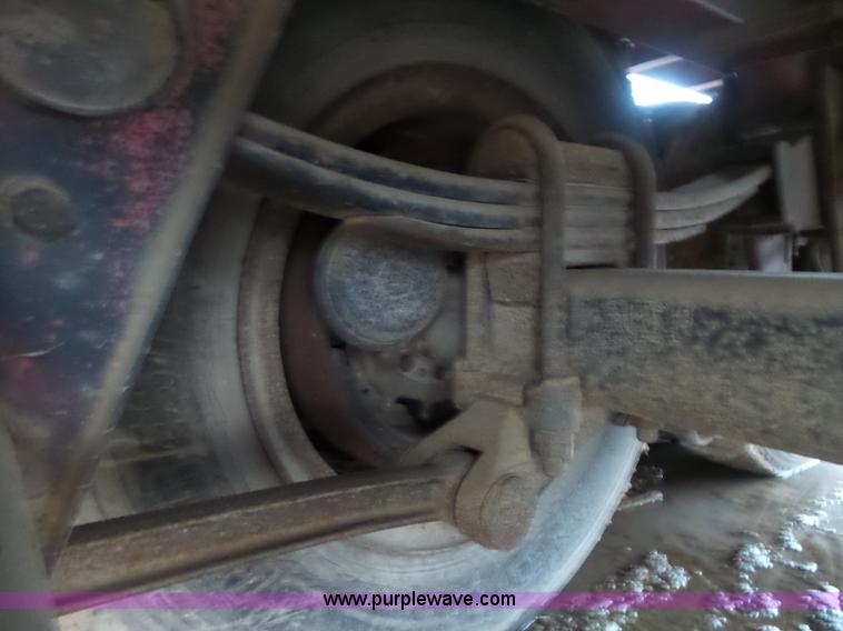 image for item L5772 1969 Shop built dry van trailer