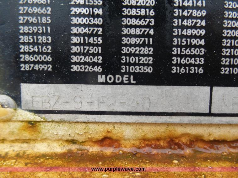 image for item L5772 1969 Shop built dry van trailer