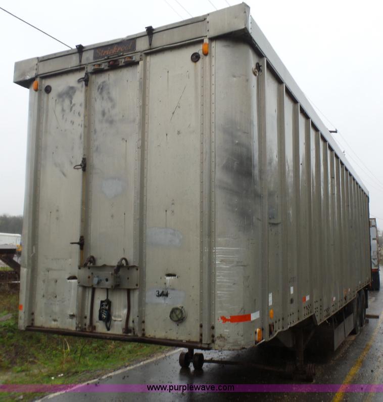 image for item L5778 1998 Shop built dry van trailer