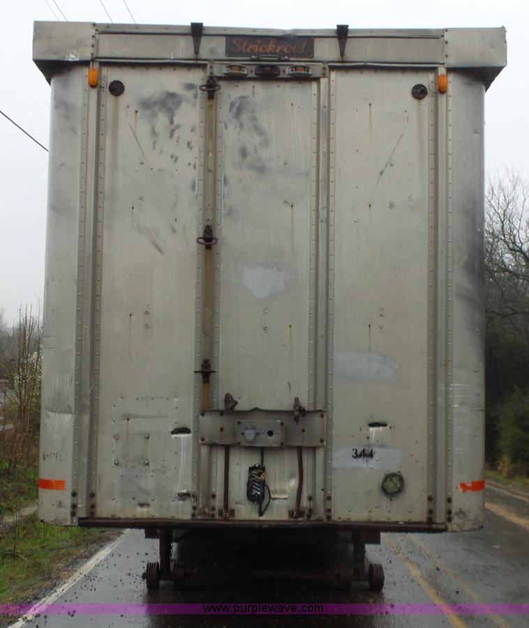 image for item L5778 1998 Shop built dry van trailer