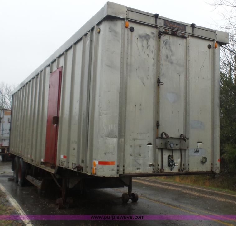 image for item L5778 1998 Shop built dry van trailer