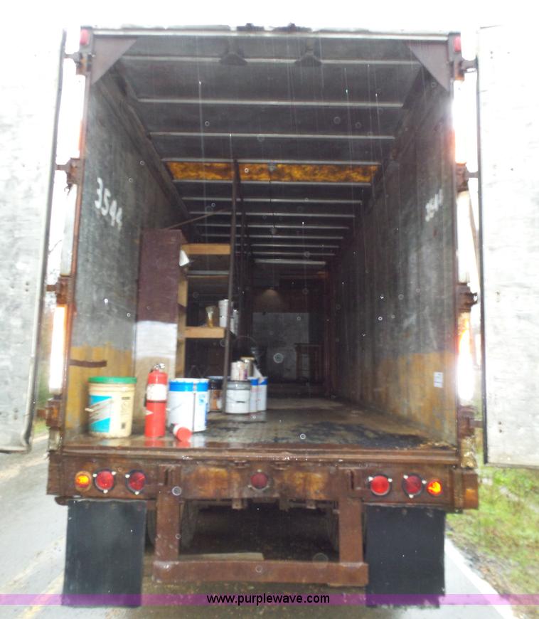 image for item L5778 1998 Shop built dry van trailer