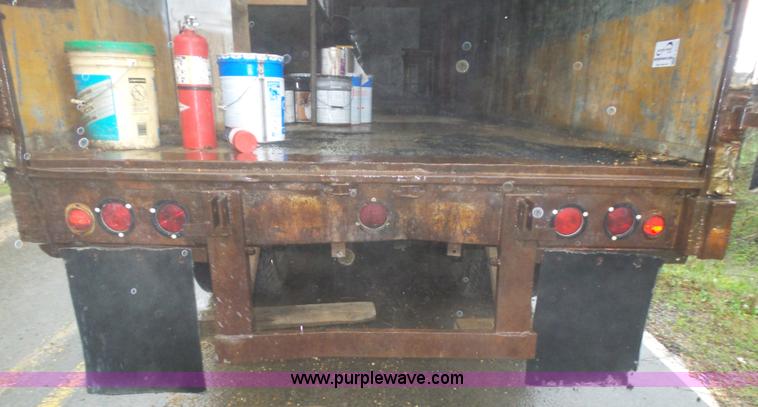 image for item L5778 1998 Shop built dry van trailer