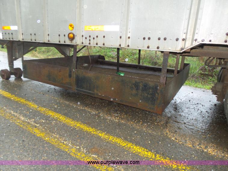 image for item L5778 1998 Shop built dry van trailer