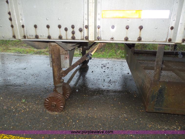 image for item L5778 1998 Shop built dry van trailer