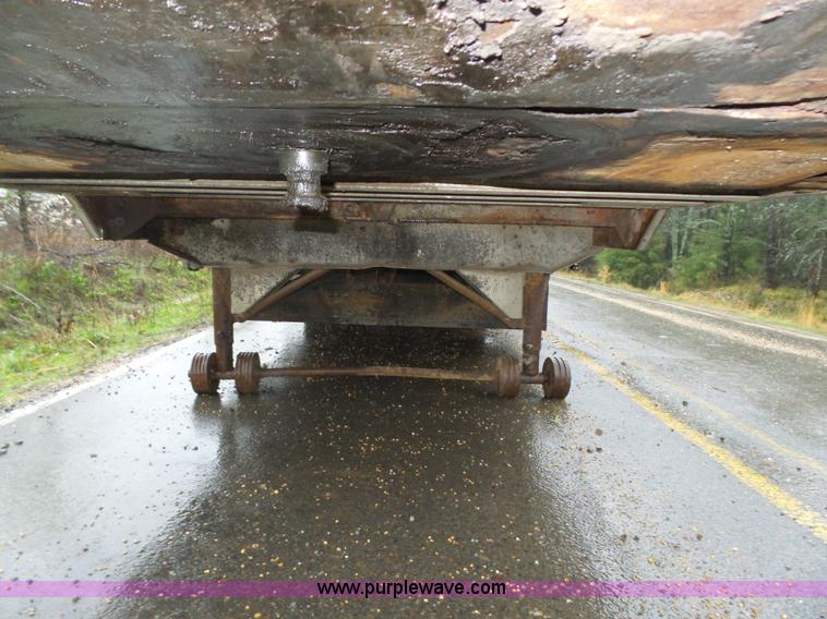 image for item L5778 1998 Shop built dry van trailer