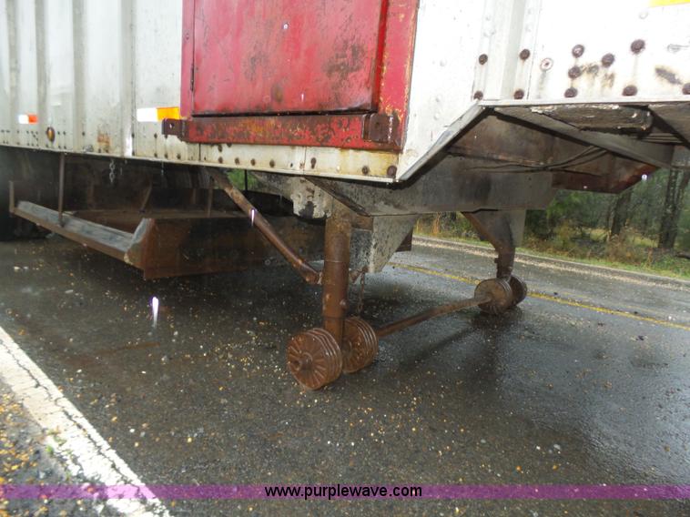 image for item L5778 1998 Shop built dry van trailer