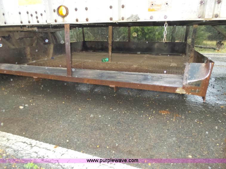 image for item L5778 1998 Shop built dry van trailer