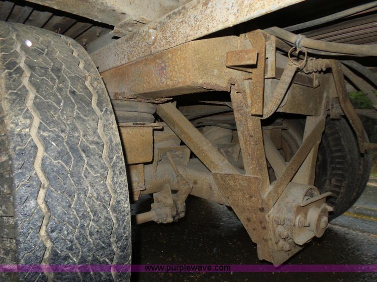 image for item L5778 1998 Shop built dry van trailer