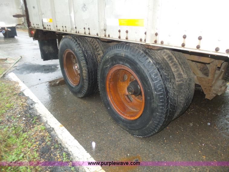 image for item L5778 1998 Shop built dry van trailer