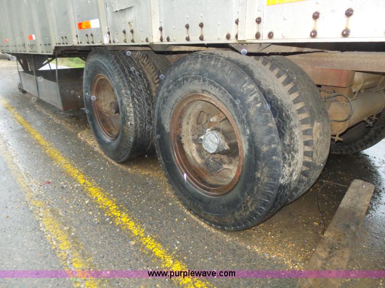 image for item L5778 1998 Shop built dry van trailer