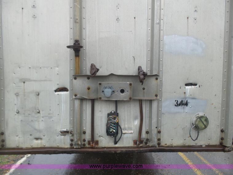 image for item L5778 1998 Shop built dry van trailer