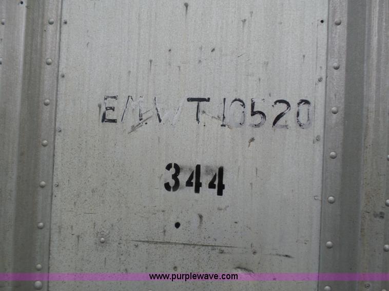 image for item L5778 1998 Shop built dry van trailer