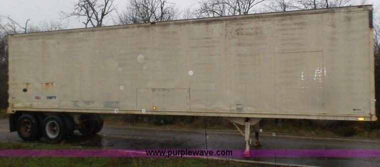 image for item L5779 1979 Dorsey SIDT277PB dry van trailer