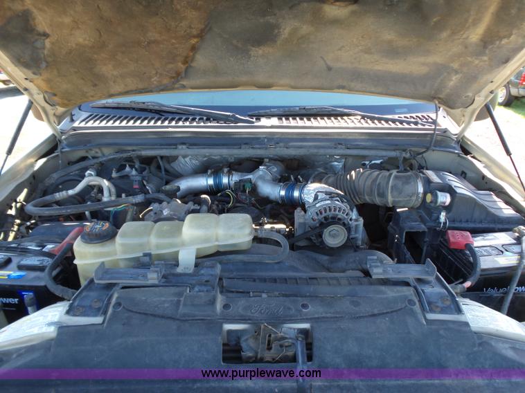 image for item L5824 2000 Ford F350 XL flatbed pickup truck