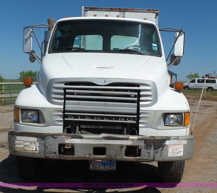 image for item L5825 2002 Sterling M7500 Acterra service truck with crane