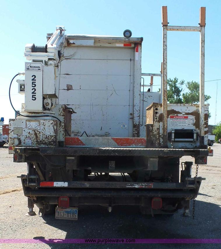 image for item L5825 2002 Sterling M7500 Acterra service truck with crane