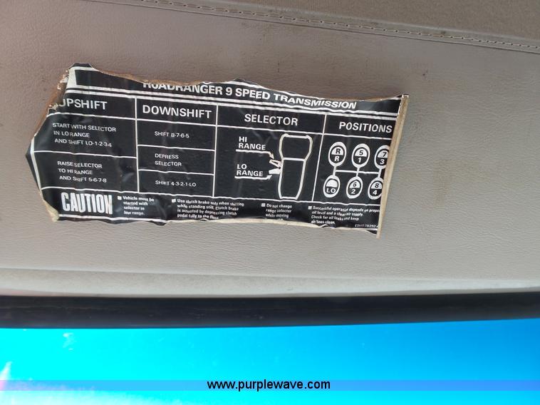 image for item L5825 2002 Sterling M7500 Acterra service truck with crane