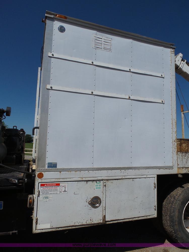 image for item L5825 2002 Sterling M7500 Acterra service truck with crane