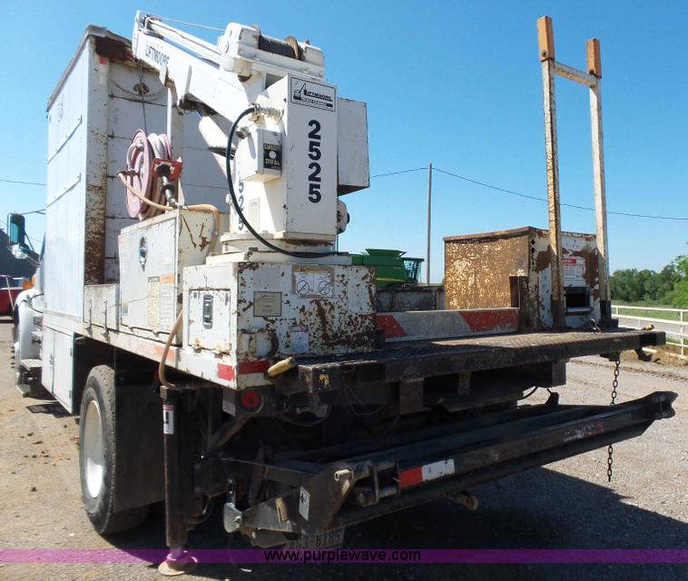 image for item L5825 2002 Sterling M7500 Acterra service truck with crane