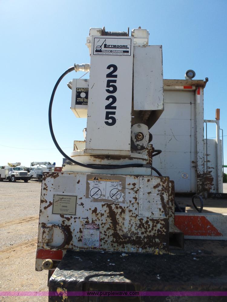 image for item L5825 2002 Sterling M7500 Acterra service truck with crane