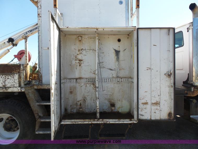 image for item L5825 2002 Sterling M7500 Acterra service truck with crane