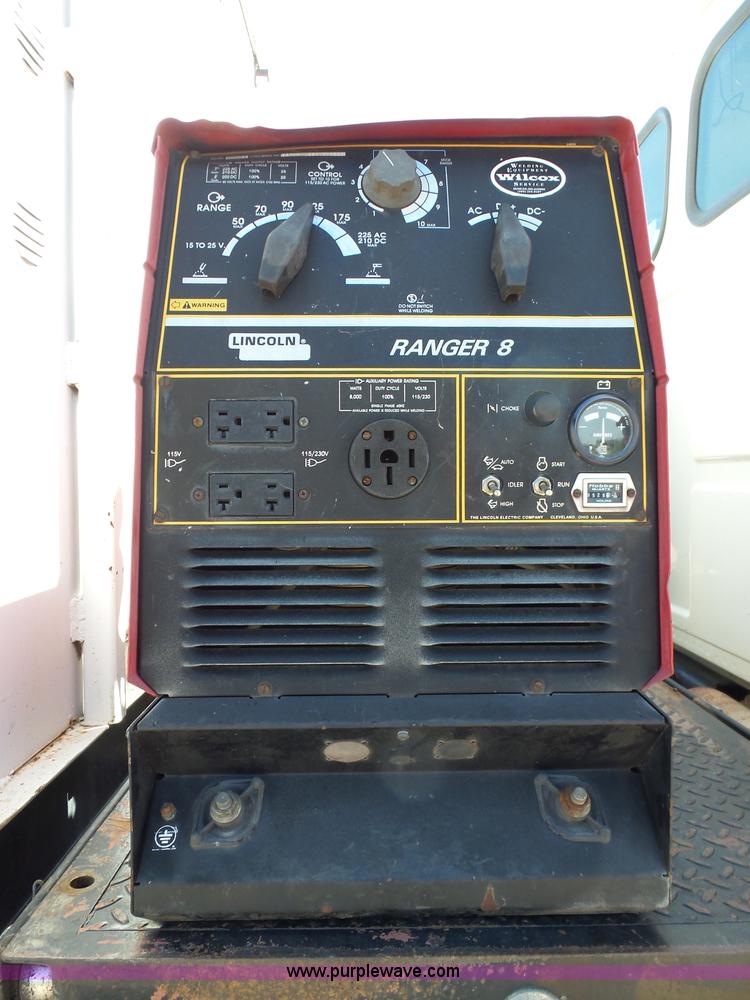 image for item L5825 2002 Sterling M7500 Acterra service truck with crane