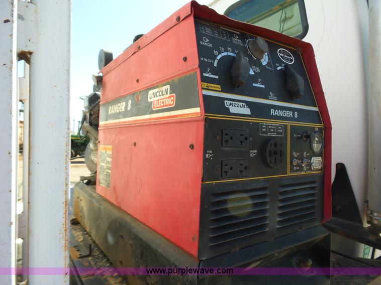 image for item L5825 2002 Sterling M7500 Acterra service truck with crane