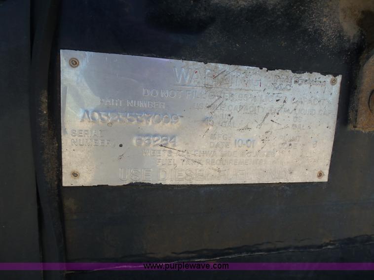 image for item L5825 2002 Sterling M7500 Acterra service truck with crane