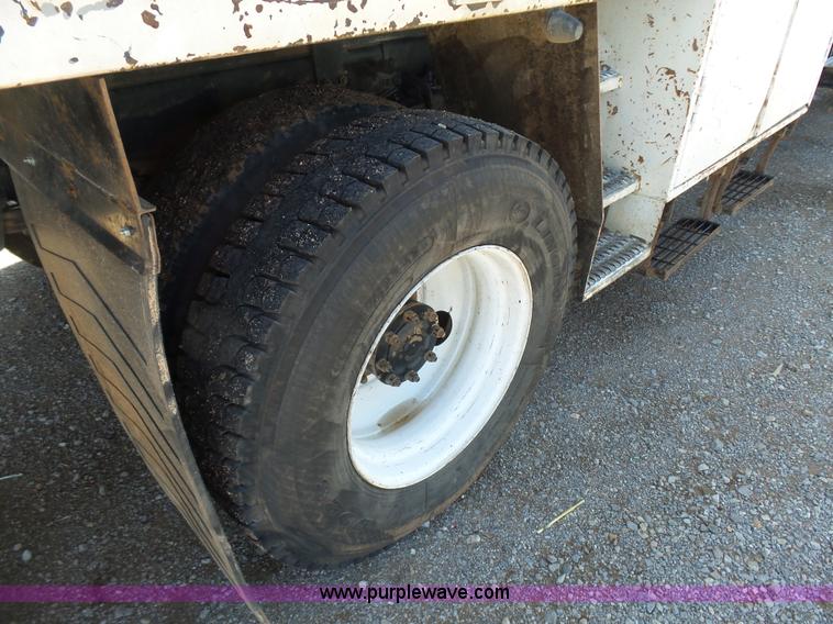 image for item L5825 2002 Sterling M7500 Acterra service truck with crane