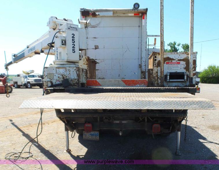 image for item L5825 2002 Sterling M7500 Acterra service truck with crane