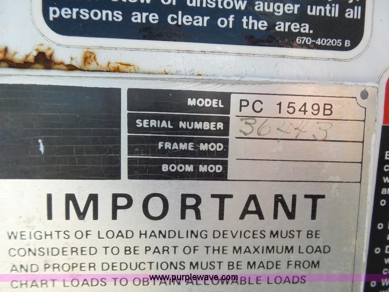 image for item L5827 1997 Ford F800 Super Duty digger derick truck