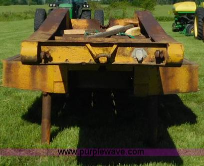 image for item L5837 1952 Mart lowboy equipment trailer