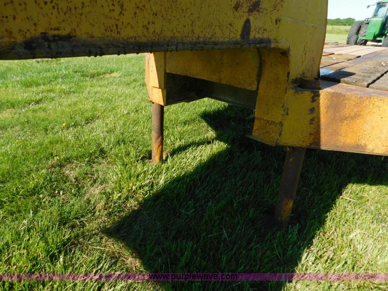 image for item L5837 1952 Mart lowboy equipment trailer