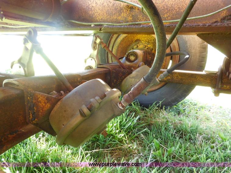 image for item L5837 1952 Mart lowboy equipment trailer