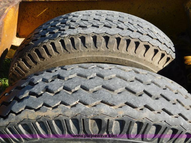 image for item L5837 1952 Mart lowboy equipment trailer