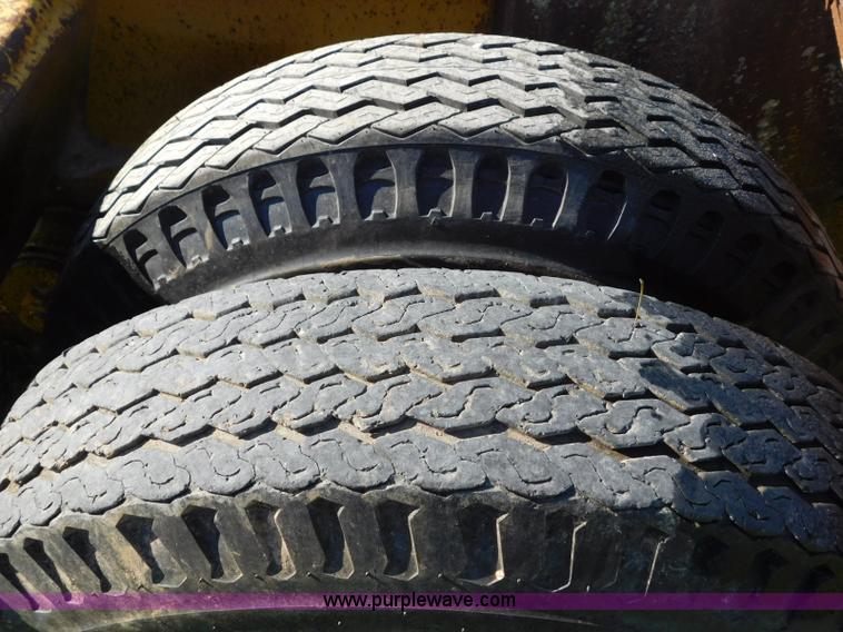 image for item L5837 1952 Mart lowboy equipment trailer